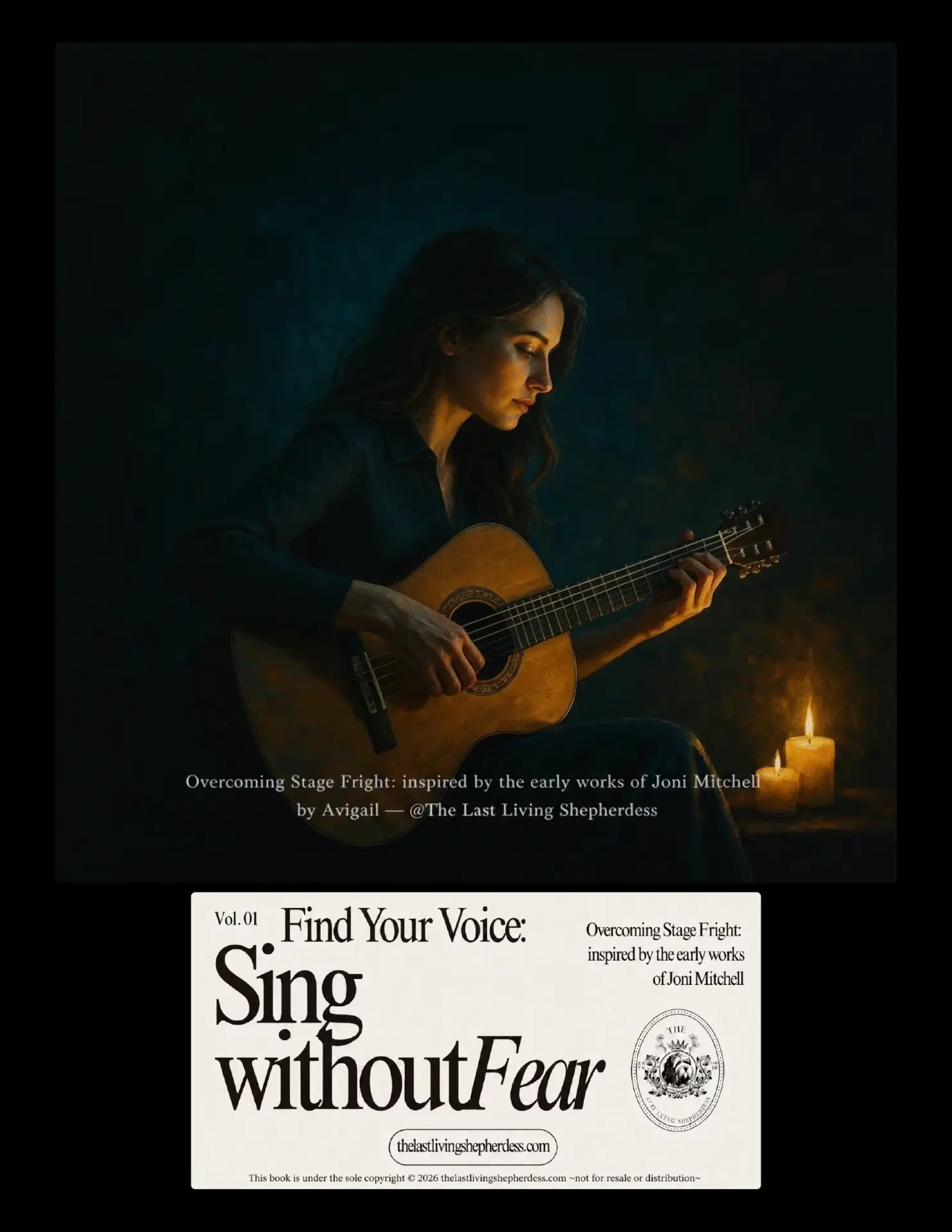Cover of Find Your Voice, the book and journal